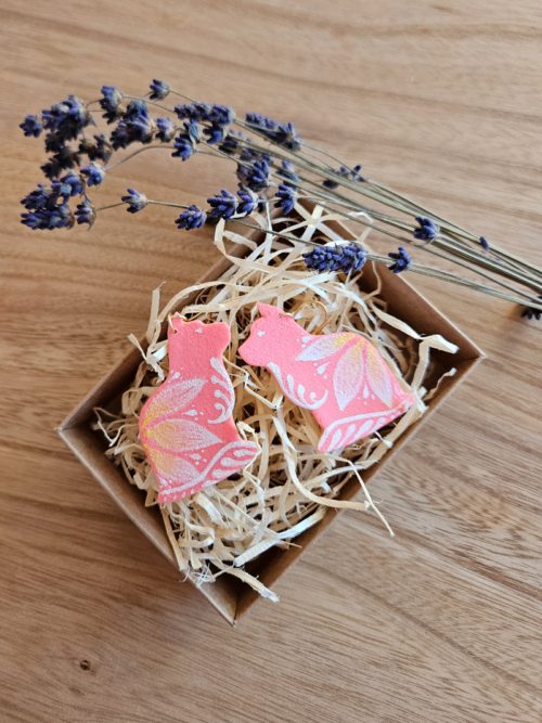 kassiga kõrvarõngad