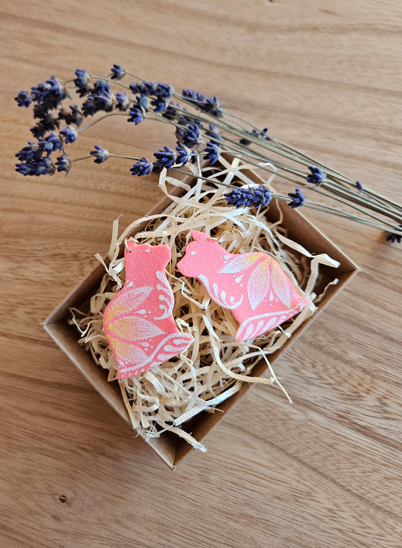 kassiga kõrvarõngad