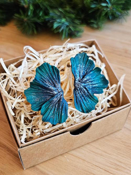 käsitöö kõrvarõngad aastavahetuseks jõuludeks