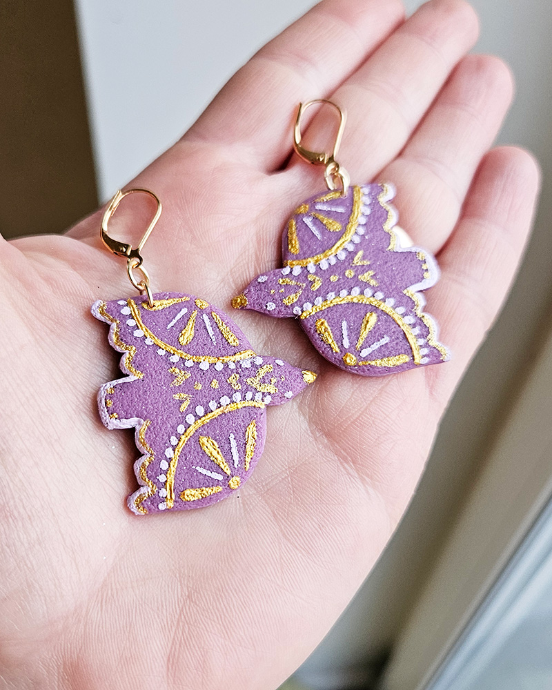 eesti disain kõrvarõngad etno linnud