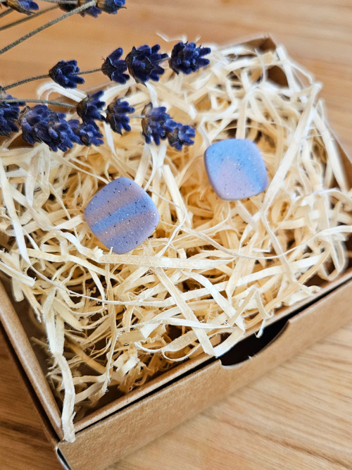 lillad kõrvarõngad