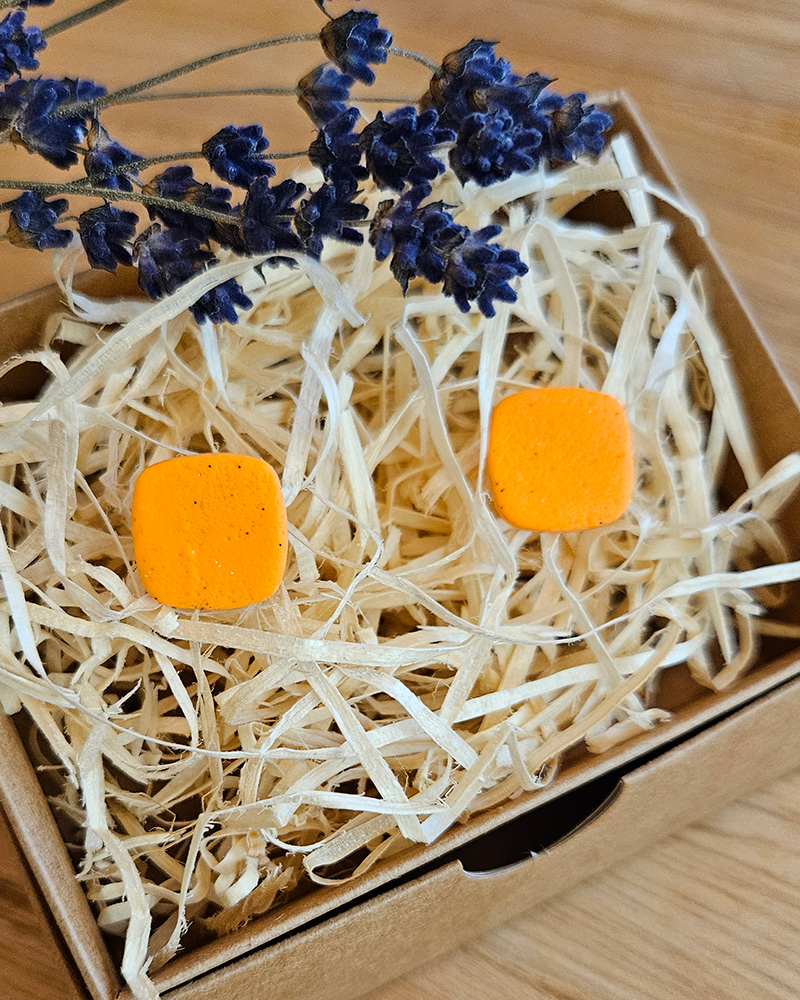 oranzid kõrvarõngad