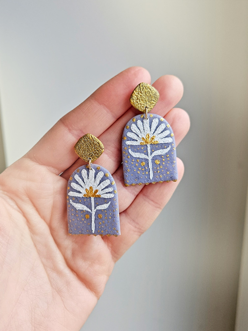 käsitöö kõrvarõngad etno lilled