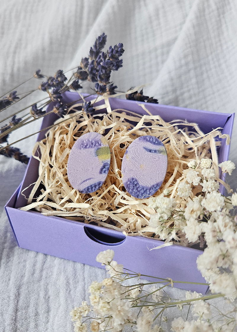 kevadised lillad eesti disain käsitöö kõrvarõngad